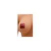 Nipple Métal rouge Cache tétons carré 